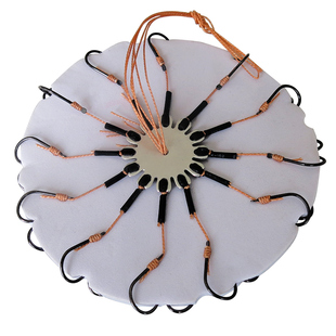 盘钩翻板钩鱼钩八爪钩抛竿方块饵料翻版钩爆炸钩夹饼钩新型鲢鳙钓