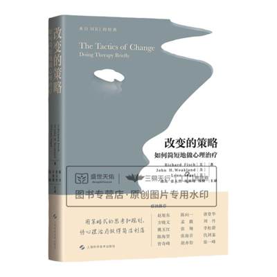 现货速发 改变的策略 如何简短地做心理治疗上海科学技术出版社困难案例的短程心理治疗姊妹篇西医心理学治疗技术方法