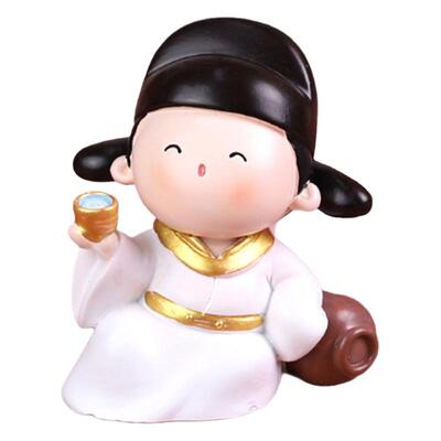 国风古代大名人堂盲盒李白秦始皇