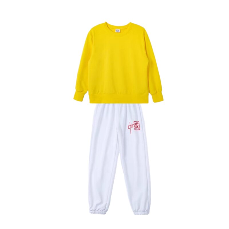 儿童卫衣演出服糖果色幼儿园合唱表演服装小学生毕业照啦啦队班服