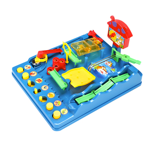 儿童益智玩具丛林大冒险滚珠5闯关弹珠游戏6一12岁小男孩子7到8五