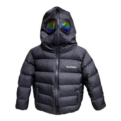 辰辰妈冬装鸭绒超人短款羽绒服