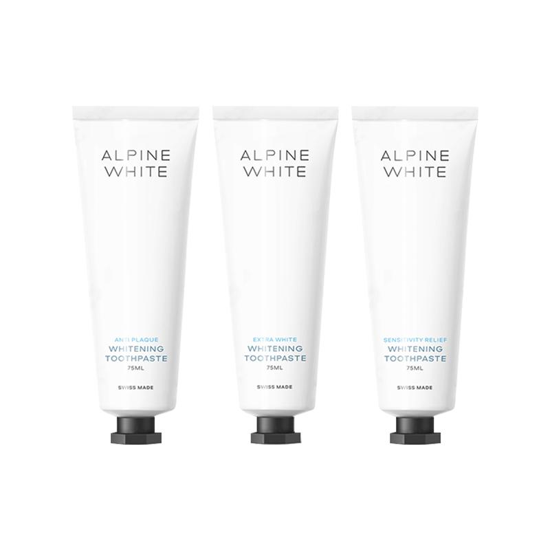 Alpinewhite/乐瑞白瑞士进口牙膏去口臭美白口腔清洁牙齿含氟