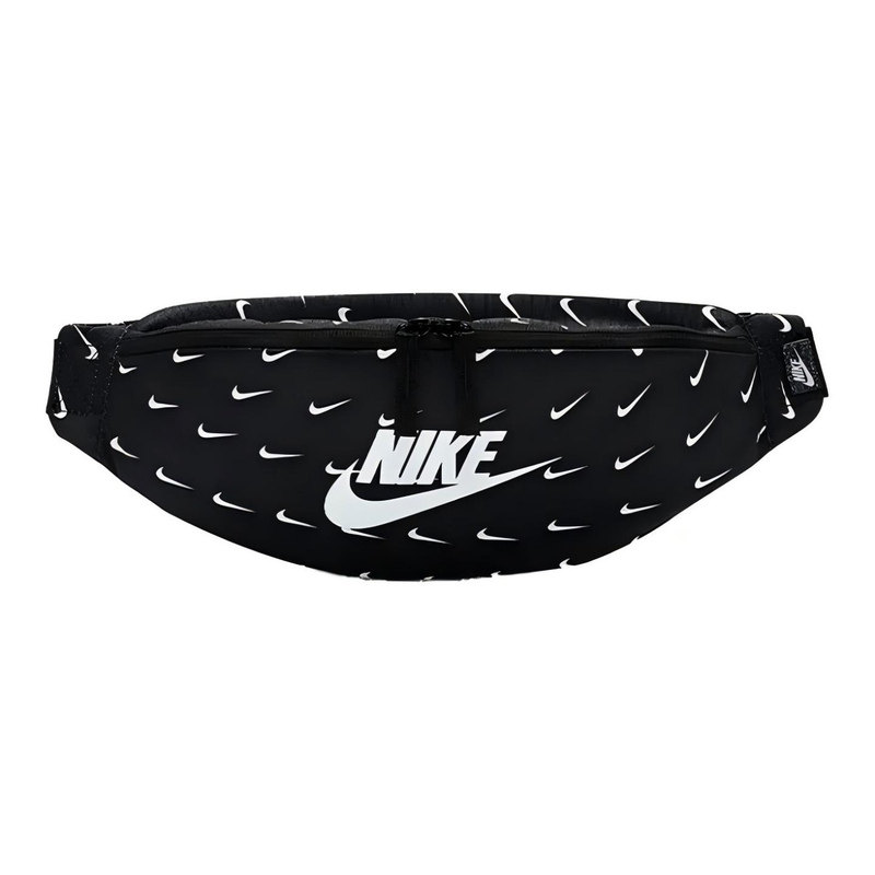 DM2161-010耐克NIKE运动休闲斜跨腰包男女包旅行单肩包黑色