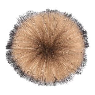 帽子毛球配件超大真毛皮草狐狸毛球服饰鞋包手工DIY貉子毛球挂件