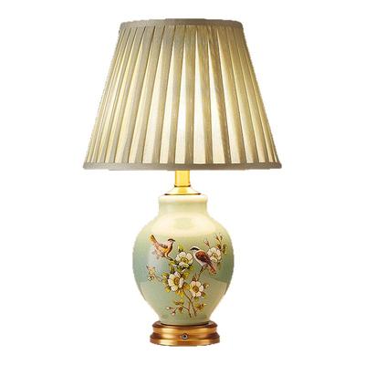 美式复古床头充电小台灯