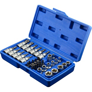 上匠E型套筒工具套装异性压配批头工具大飞中飞小飞花型内六角