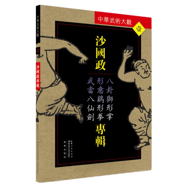 沙国政专辑：八卦狮形掌、形意鸡形拳、武当八仙剑——中华武术大观 - 白底图