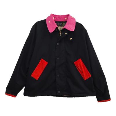 黑色开春外套女2025新款美式复古