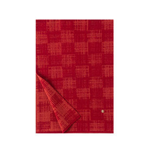 上海故事秋冬季绵羊毛围巾加厚保暖男士围脖简约格子送长辈礼盒装