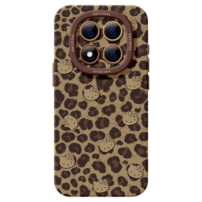 适用红米note14pro手机壳女款note13保护套小米高级note11pro硅胶防摔10por+全包redmi豹纹12turbo软好看KT猫