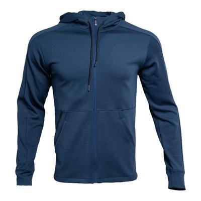 霸道肌肉运动休闲男连帽防风外套