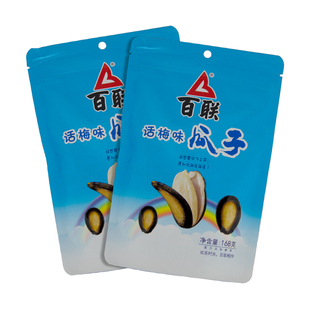 百联话梅味西瓜子五香味红瓜子中颗粒袋装炒货零食散装拉链小包装