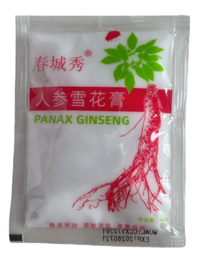 人参雪花膏保湿滋润紧致