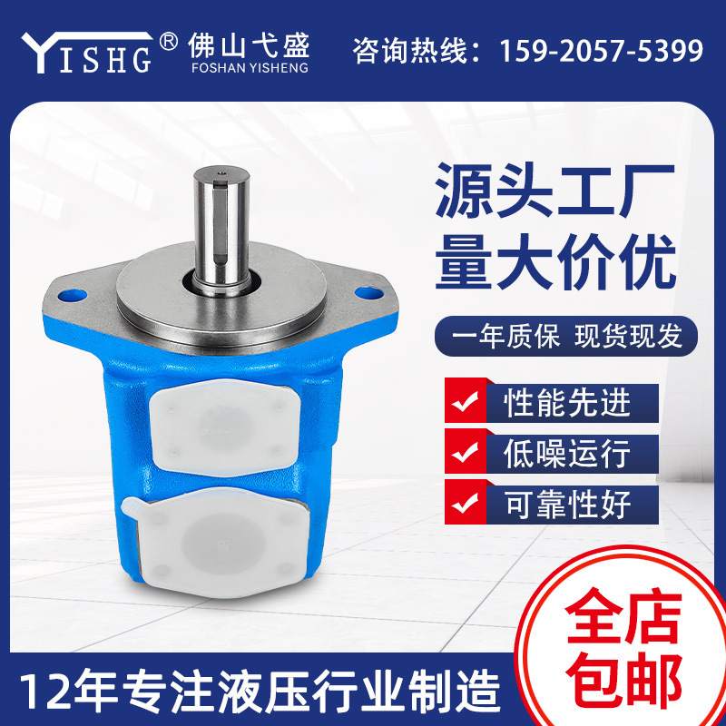 定量高压叶片油泵35V-17A 21A 25A 30A 32A 35A 38A 42A-1ABCD-22