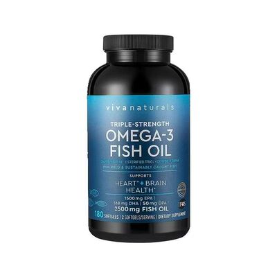 VIVA美国Omega3鱼油深海鱼油心脑