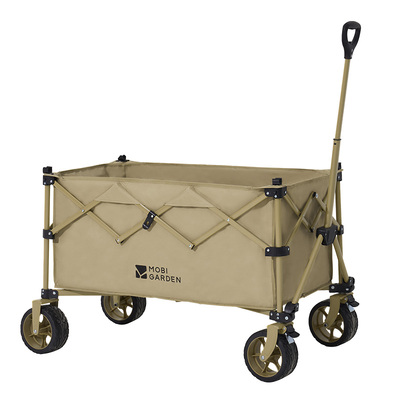 牧高笛云际营地车野营户外拖车便携式聚拢折叠手推车大号旅行露营