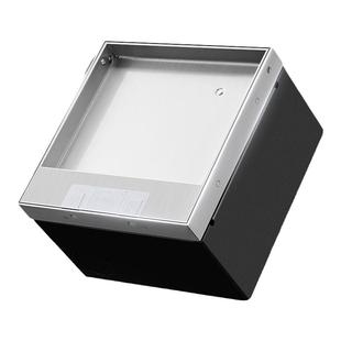 公牛地插隐形嵌入式插座隐藏式超薄防水纯平86盖板不锈钢地面插座