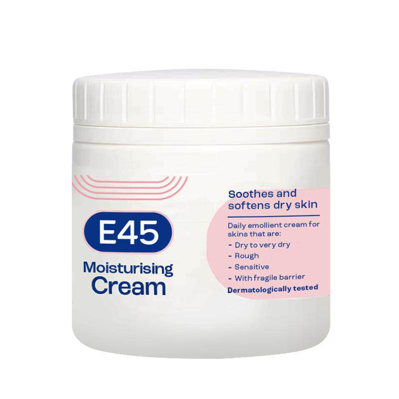 英国E45大白罐羊毛脂修护霜