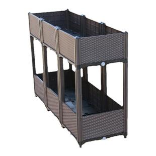 种植箱阳台种菜盆种菜专用箱室外双层花箱庭院多层种菜箱立体花槽