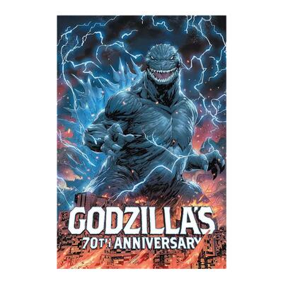 【现货】【IDW Publishing】哥斯拉70周年纪念英文漫画图书进口原版外版书精装Godzilla's 70th Anniversary IDW Publishing JONES
