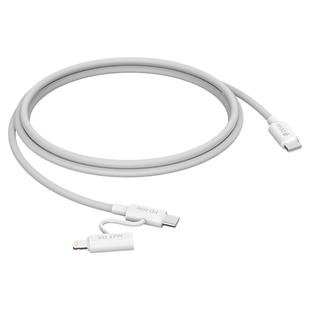 迪沃DEVIA星速系列Type-c二合一数据线PD60W快充适用于华为苹果iPhoneProMax充电线