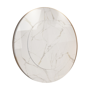 不锈钢折叠桌子圆形大餐桌圆桌15人家用可折叠农村吃饭桌子带转盘