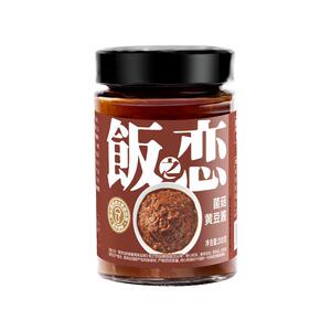 饭之恋菌菇牛肉酱黄豆酱松茸酱拌饭酱拌面下饭酱大颗牛肉粒0添加