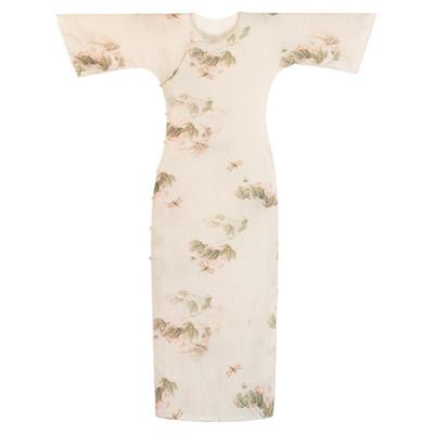 题秋扇丨一城风絮丨立领盘扣旗袍