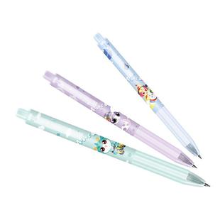 【热卖】大中华寻宝记周边文具神兽中性按动笔0.5mm黑色学生圆珠滚珠作业笔书写笔签字笔顺滑流畅自然环保