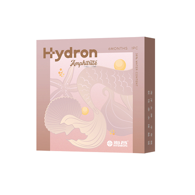 海昌美瞳半年抛隐形眼镜自然甜美