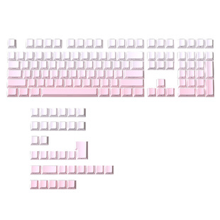 【顺丰】黑吉蛇抹茶侧刻渐变原厂键帽字符发光小全套140机械键盘