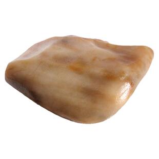 260克新疆克拉玛依金丝玉原石戈壁彩玉籽料宝石光雕料-YG