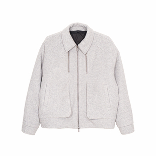 Hualun秋冬款可拆卸内胆羽绒服男cleanfit时尚宽松加厚白鸭绒外套