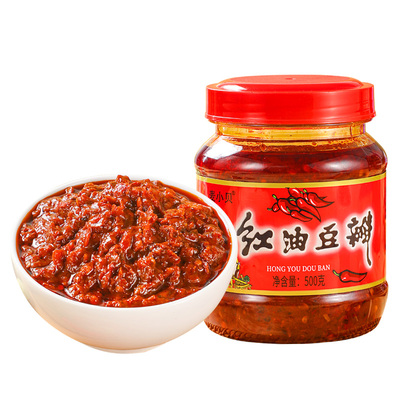 特产麦小贝红油豆瓣酱川菜灵魂