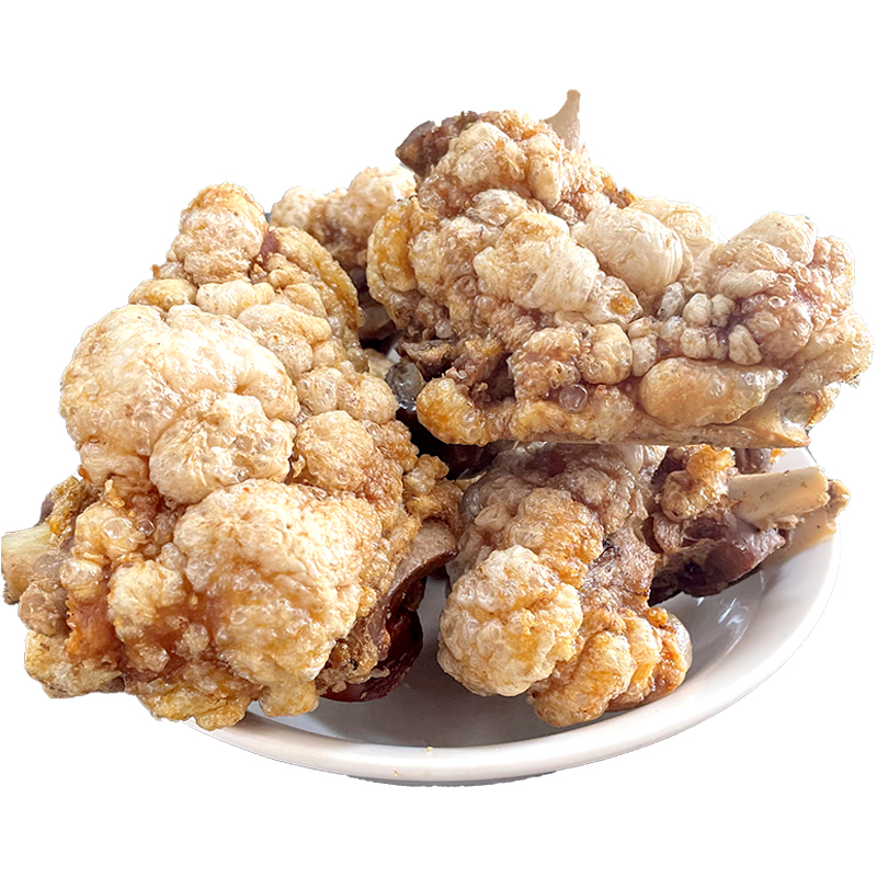 廣西特產(chǎn)柳州油炸豬腳商用虎皮豬蹄螺螄粉開(kāi)店專用即食鹵味半成品