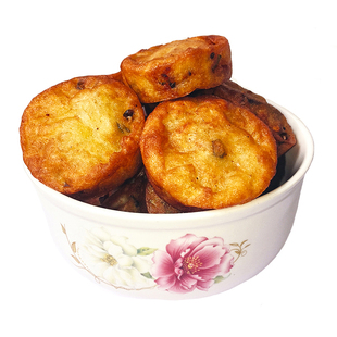 贵州油炸粑现炸湘西油炸粑粑手工油糍油香街边小吃湖南特产油粑粑