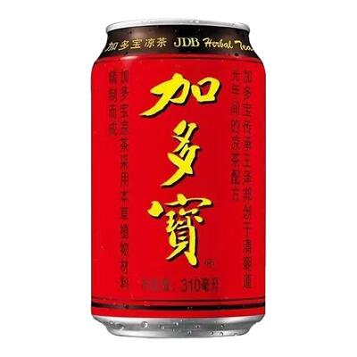 加多宝凉茶罐装310ml*6罐解辣祛火本草植物茶饮火锅聚会欢乐畅饮