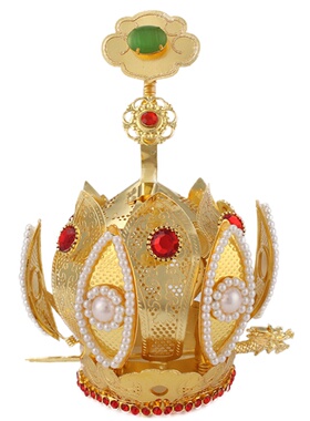 道家用品莲花冠如意冠