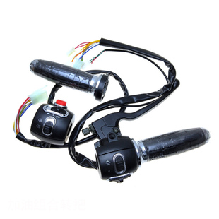 金彭一体加速转把金鹏电动三轮车配件劲霸加油把组合大灯开关原厂