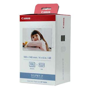 佳能CP1500原装相纸KP108IN照片打印机KL36IP热升华KC36IP相片纸