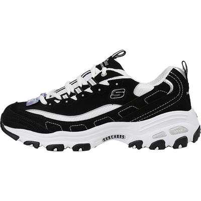 斯凯奇经典黑白熊猫鞋女鞋老爹鞋