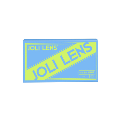 JOLILENS美瞳半年抛1片装近视彩色隐形眼镜大小直径送卫康护理液