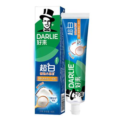 超白小苏打牙膏温和去渍清新口气