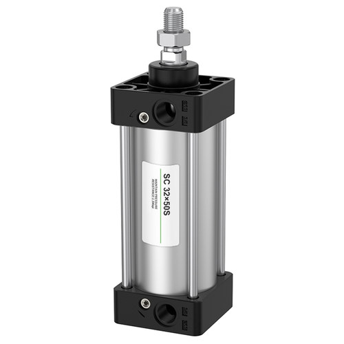 小型气动SC32大推力带磁SC63标准气缸SC40X50X63X80X100-25-75-S