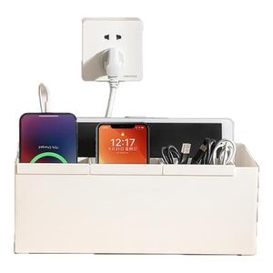 路由器收纳盒wifi机顶盒隐藏电视机柜插座电线遮挡神器装饰整理盒