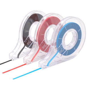 紫微星易贴粘胶白板贴线 表格制作线贴线段 胶带1mm 2mm 3mm宽度贴线