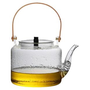玻璃煮茶壶可明火电陶炉专用围炉提梁烧水壶耐高温养生壶茶器具