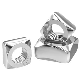 304/316/201不锈钢四方螺母方型方形螺帽螺丝帽MM3M4M5M6M8M10M12