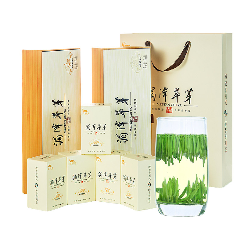 雀舌绿茶湄潭翠芽特级240G礼盒装